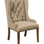 Jen Chair with Fabric and Tacks