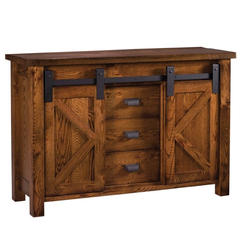 Hardwood Amish made Bar Server