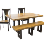 Curtis Park Table with Bench and Chairs