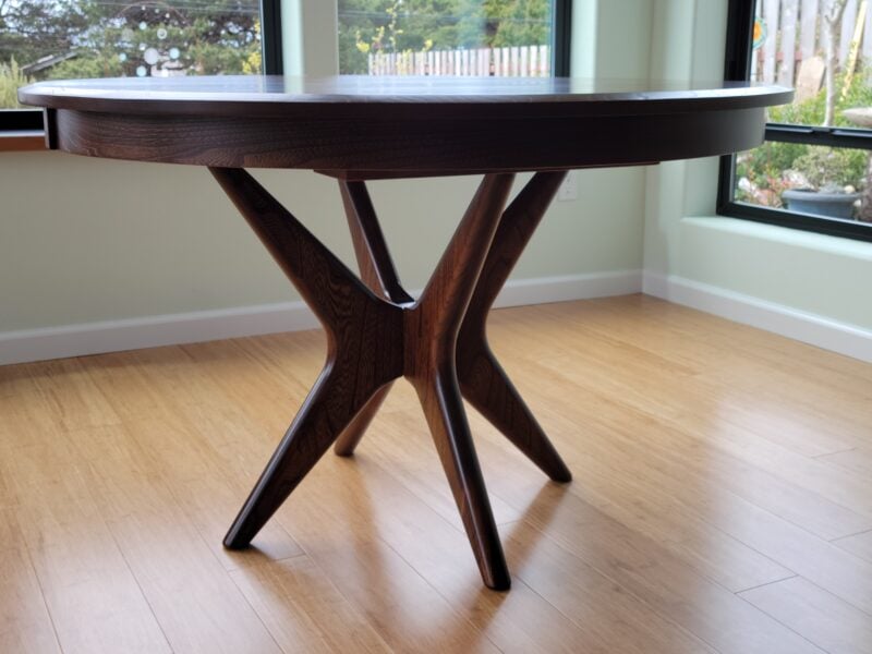 Westin Table in Elm Wood with Michael's Cherry Stain - Customer Image 2