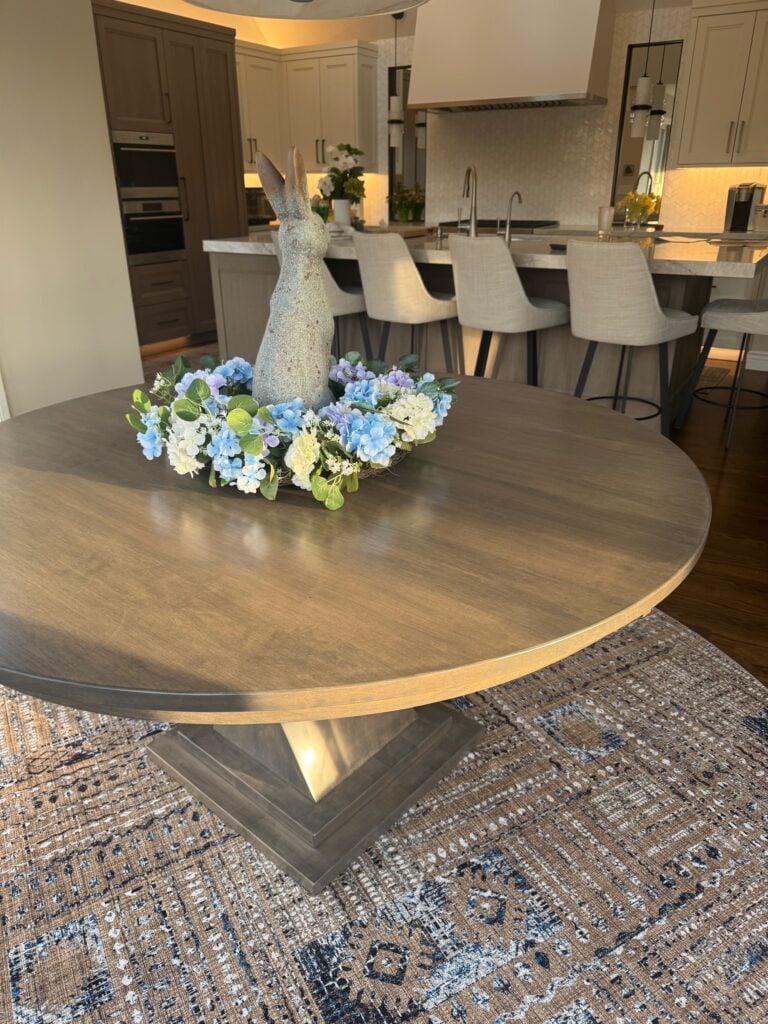 Shown In Hard Maple Smoke Stain