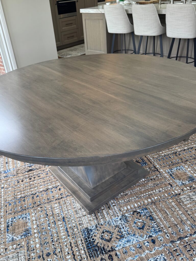 Shown In Hard Maple Smoke Stain