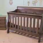 Niam Nursery Crib and Nightstand Croped