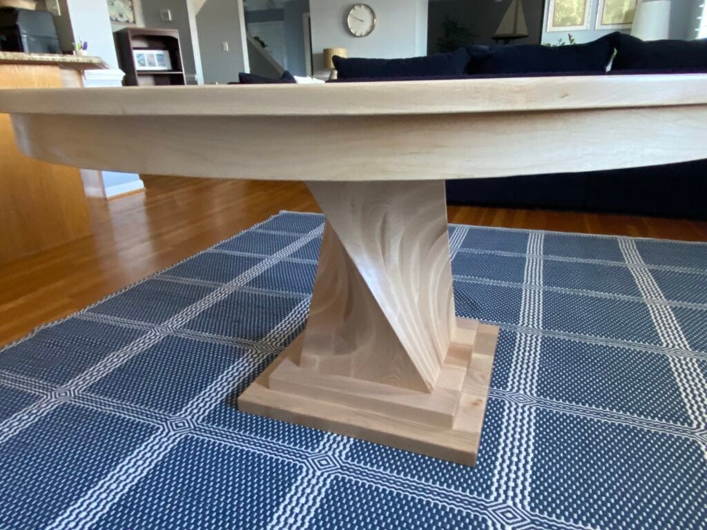 Shown in brown maple natural 30 sheen