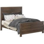 Bella Bed-Brown Maple-Cappuccino
