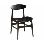 Westin Chair in Brown Maple with Onyx stain