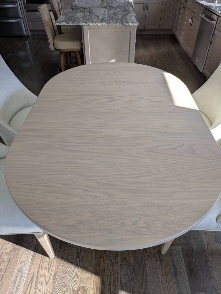 Armstrong Table Top with 2 Leaves - Oak with Sand Stain
