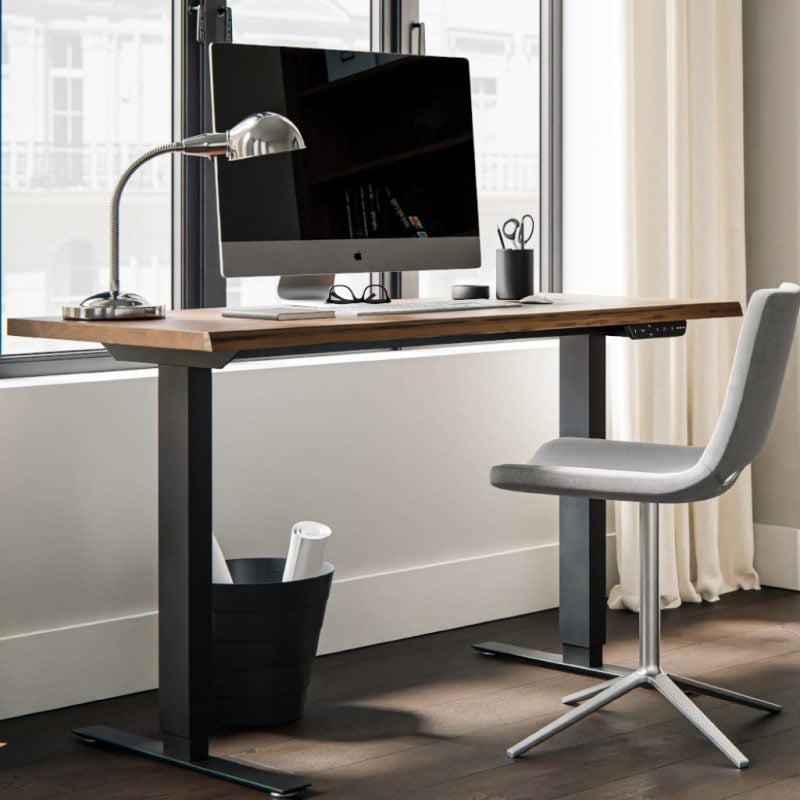 Ezra Live Edge Standing Desk