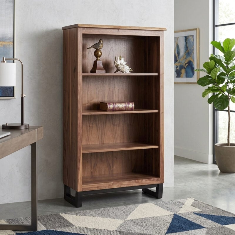 Ezra Live Edge Bookcase