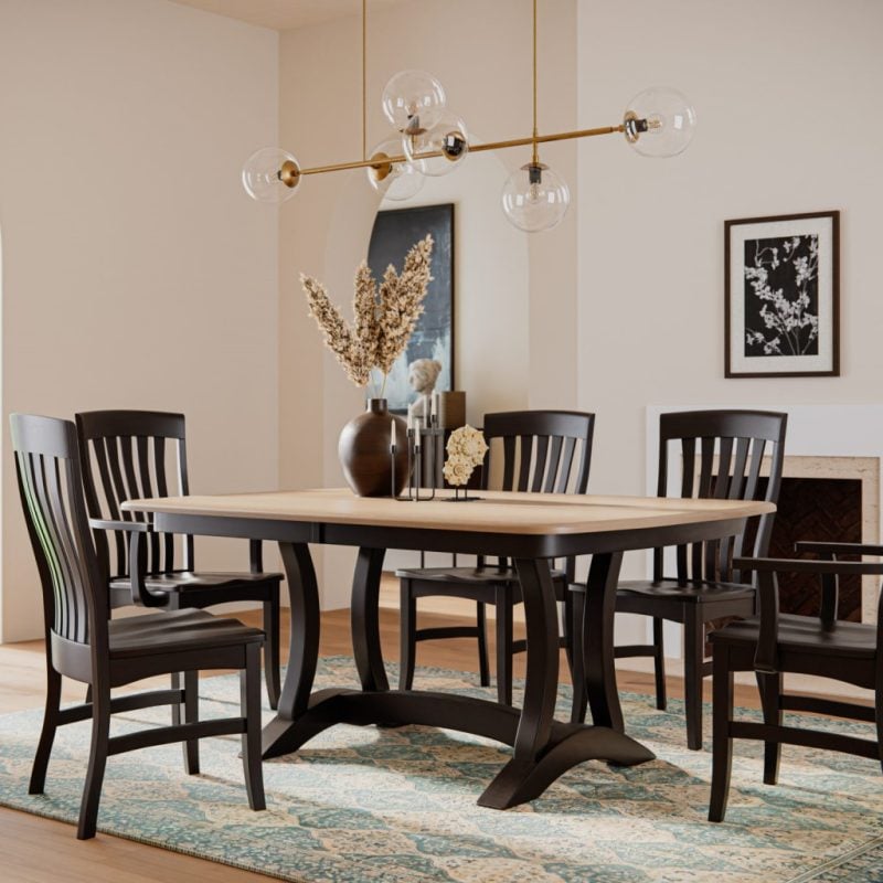 Grant Double Pedestal Table