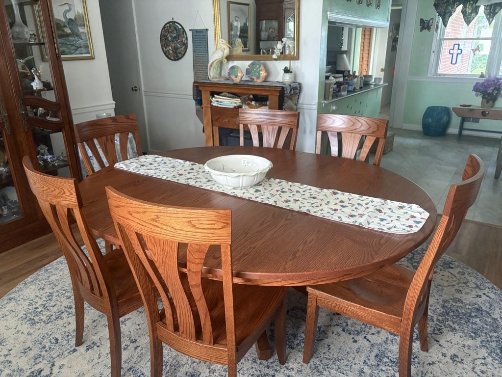 Boundbrook Table on Oak in Golden Pecan