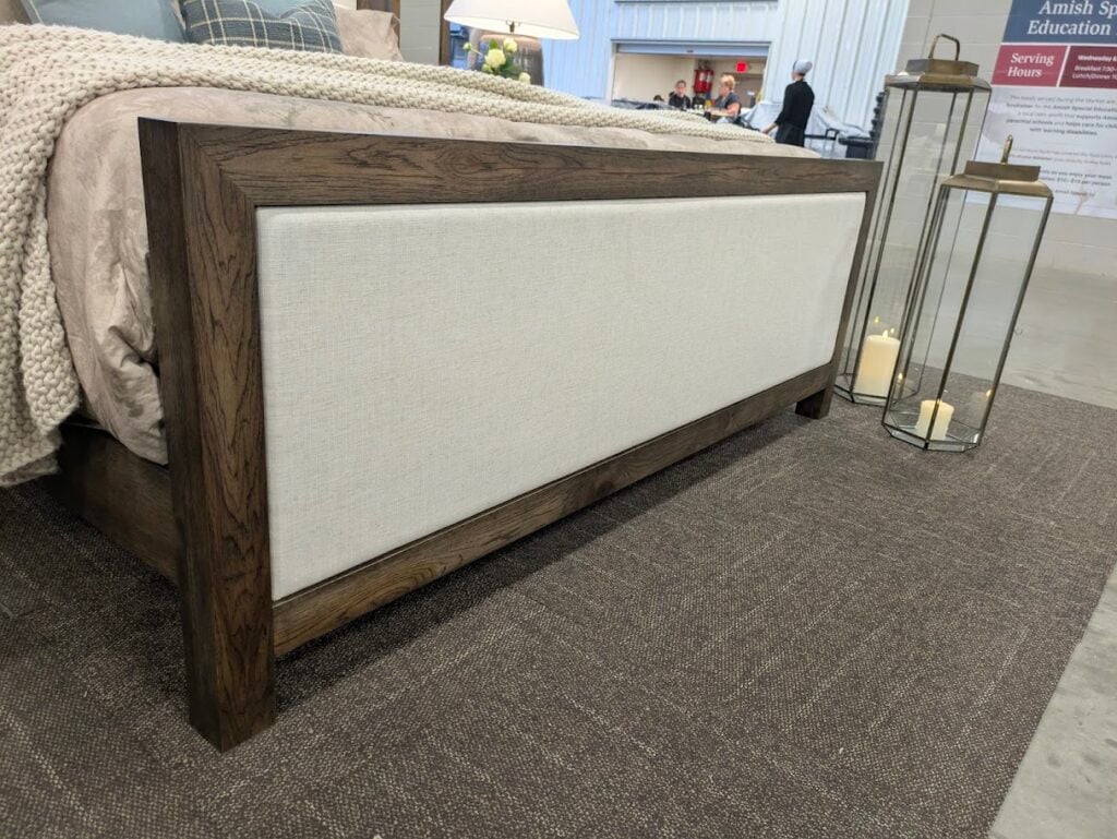 shown in rustic hickory shadow  20 sheen