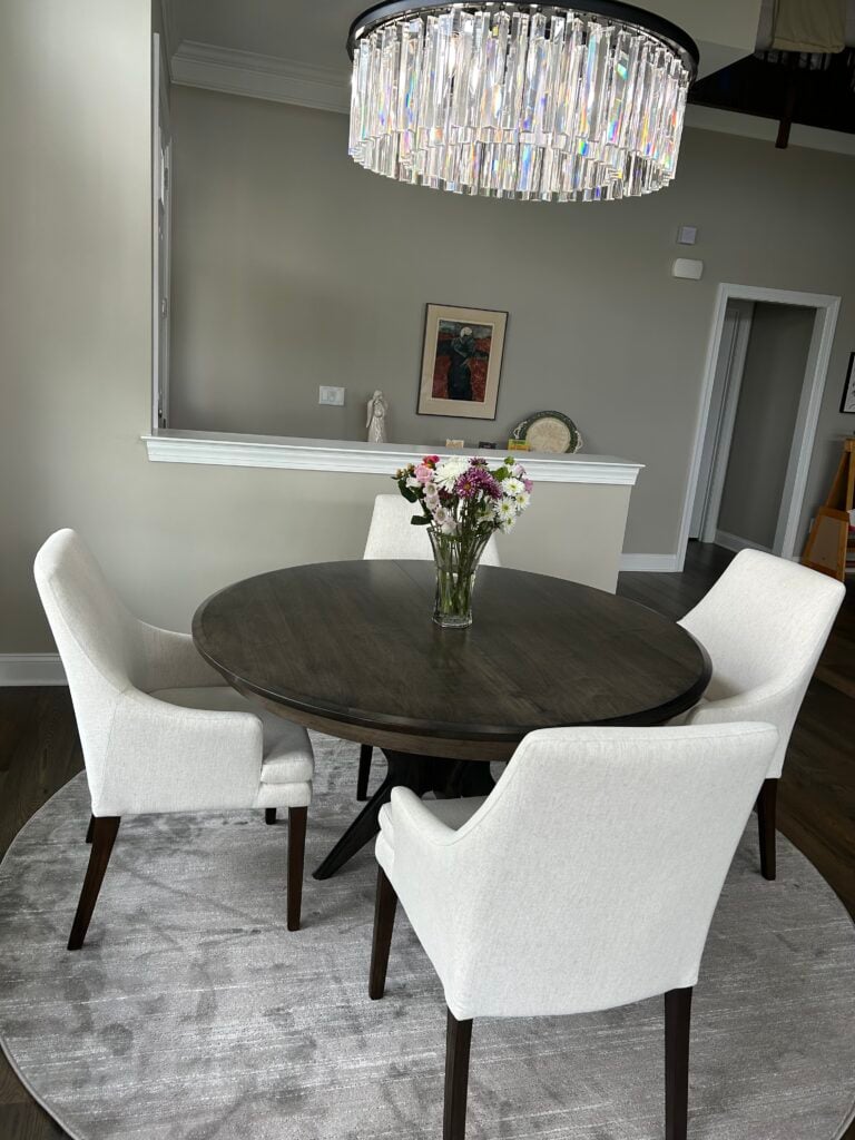 Westin Table in Hard Maple with Carbon Stain - Customer Image 2
