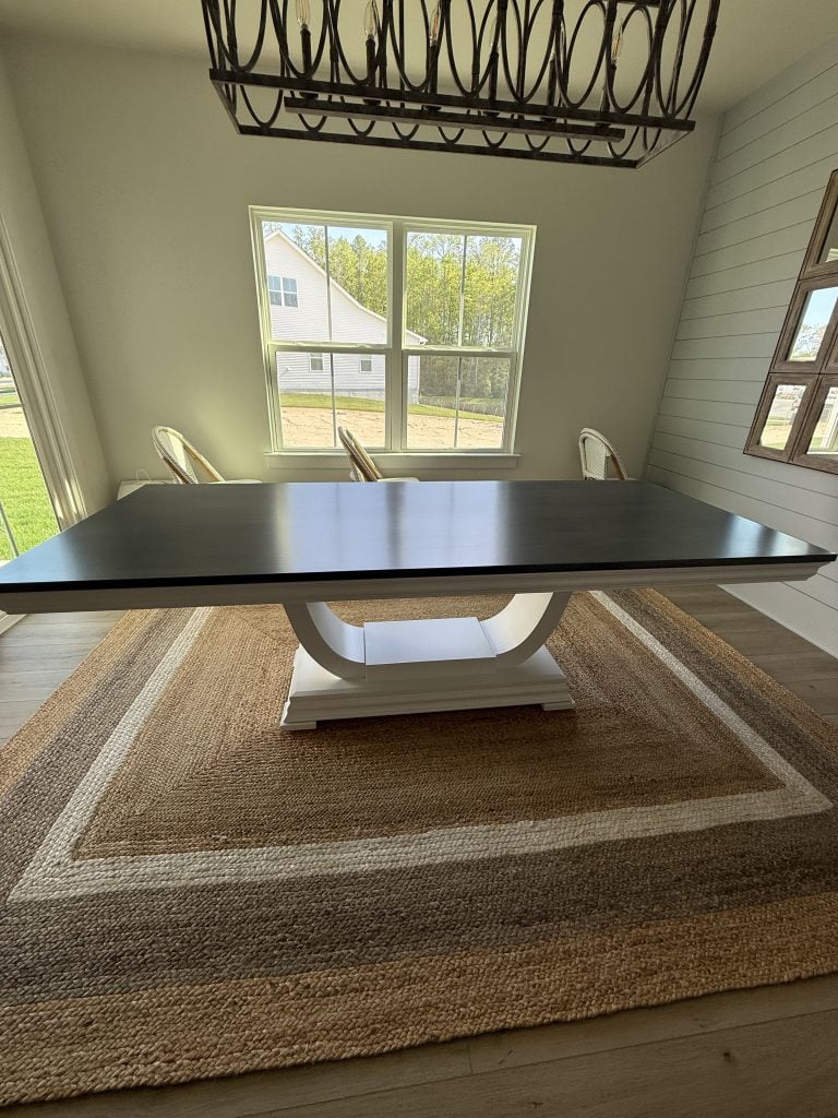 Hard Maple, Grey Flannel Top, White Paint Bottom