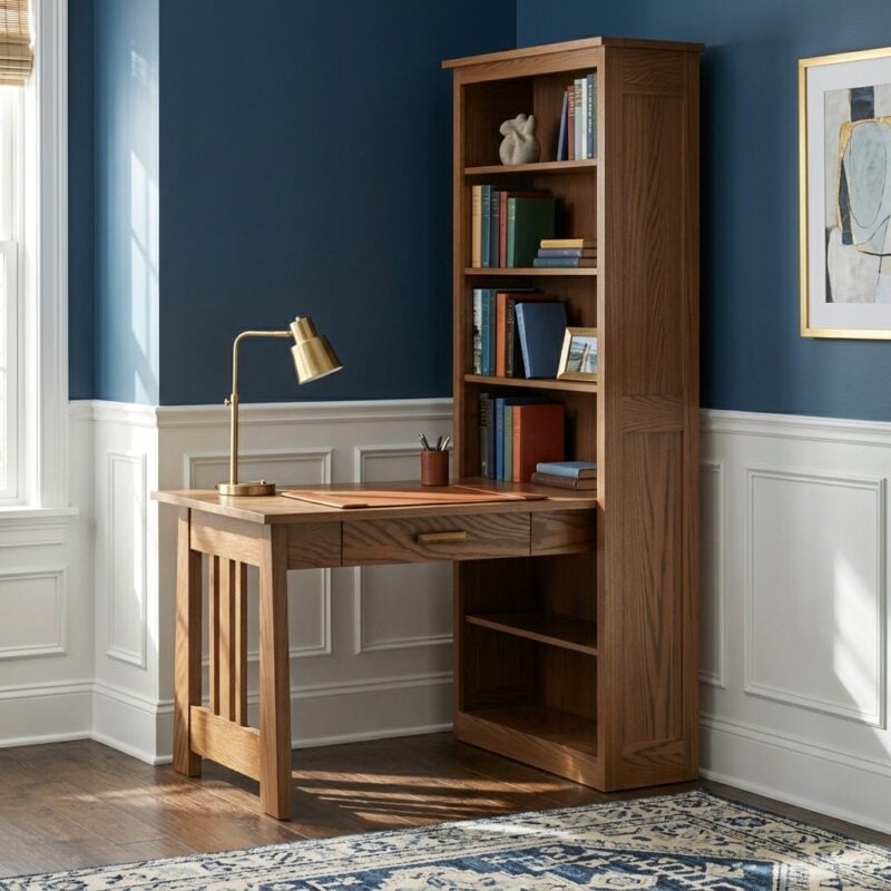 Lyndon Bookcase Desk