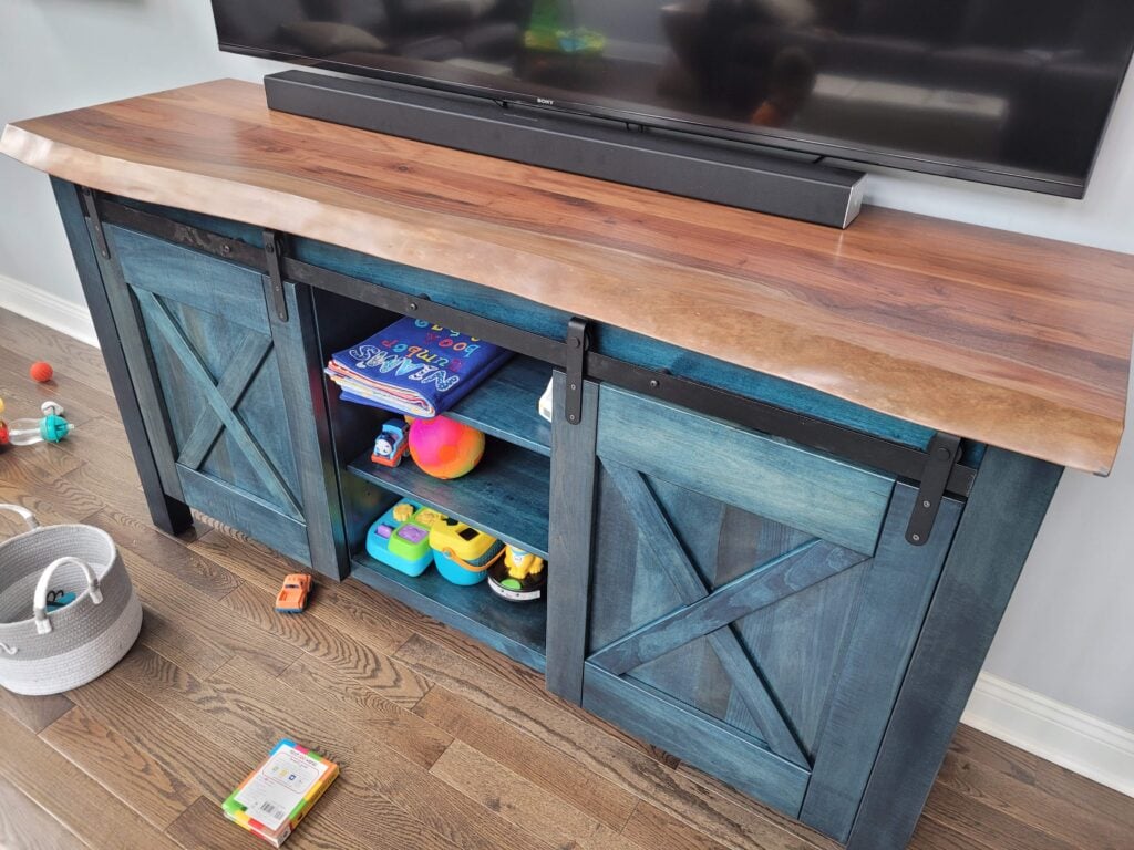 walnut top