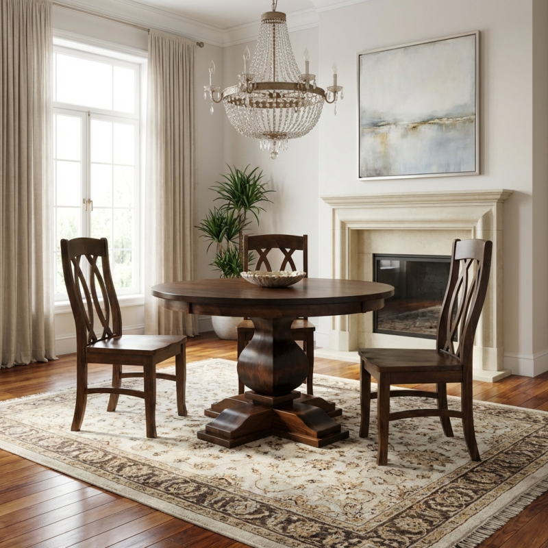 Barristan Single Pedestal Table