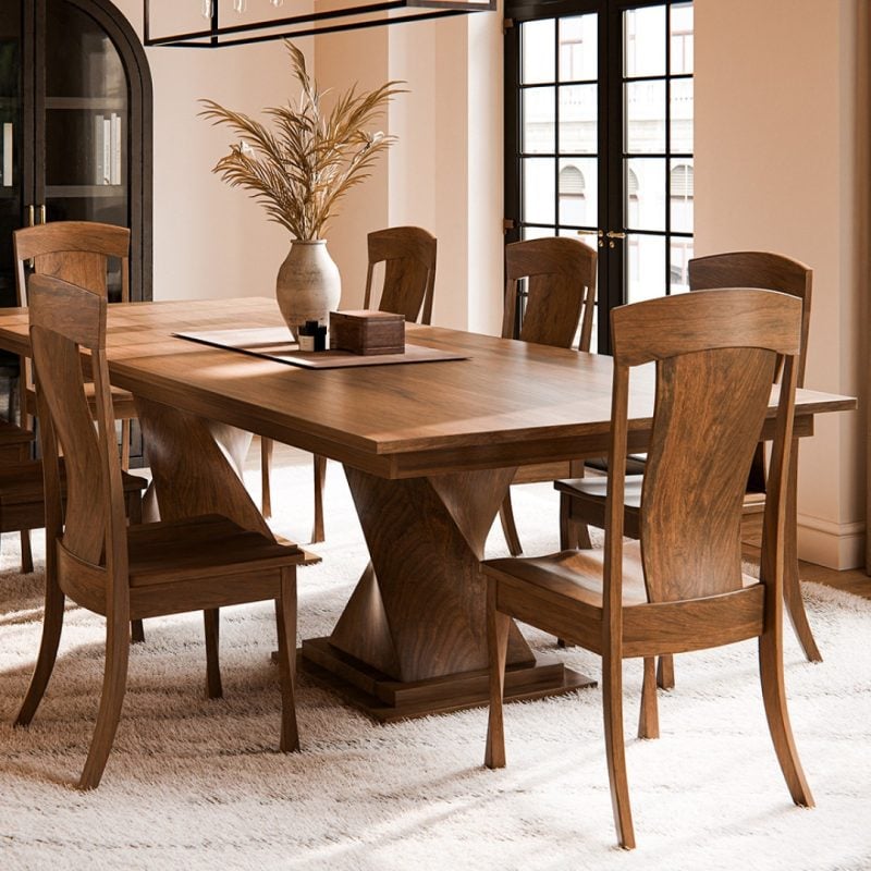 Concord Double Pedestal Table