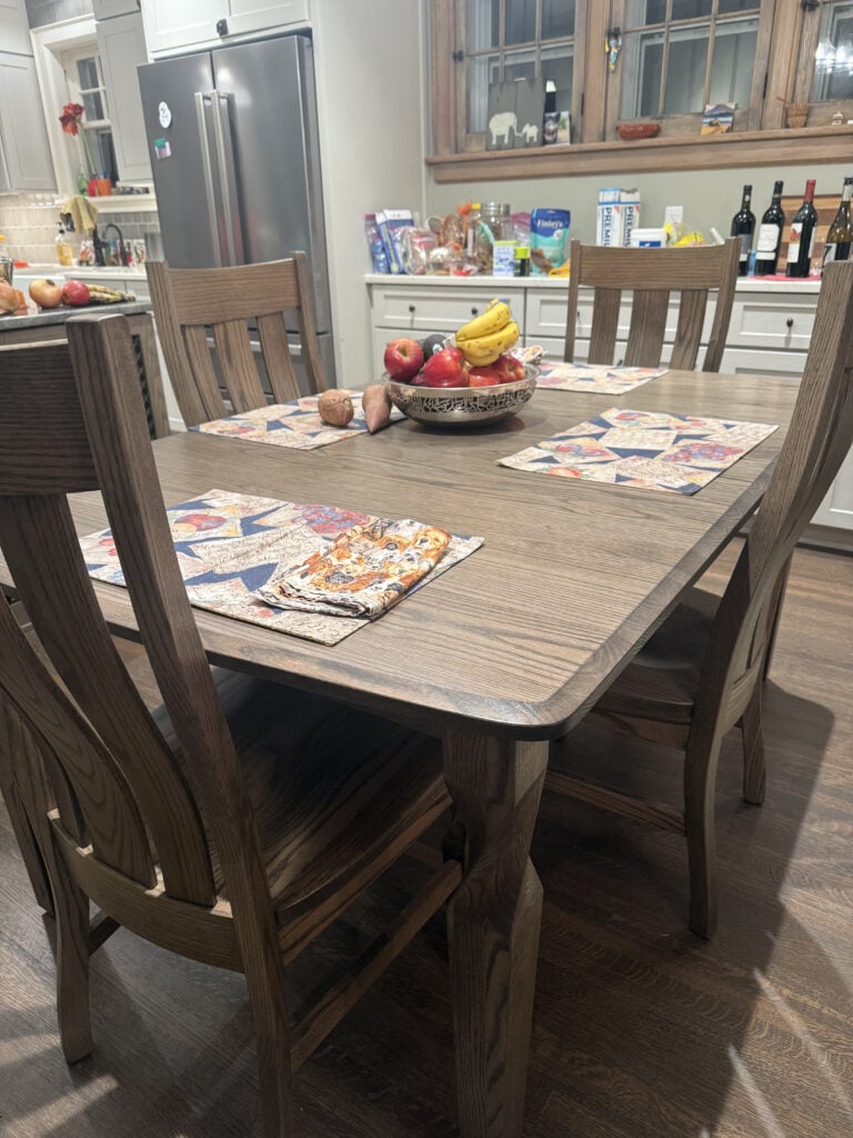 Shown in Oak Wood with Carbon Stain