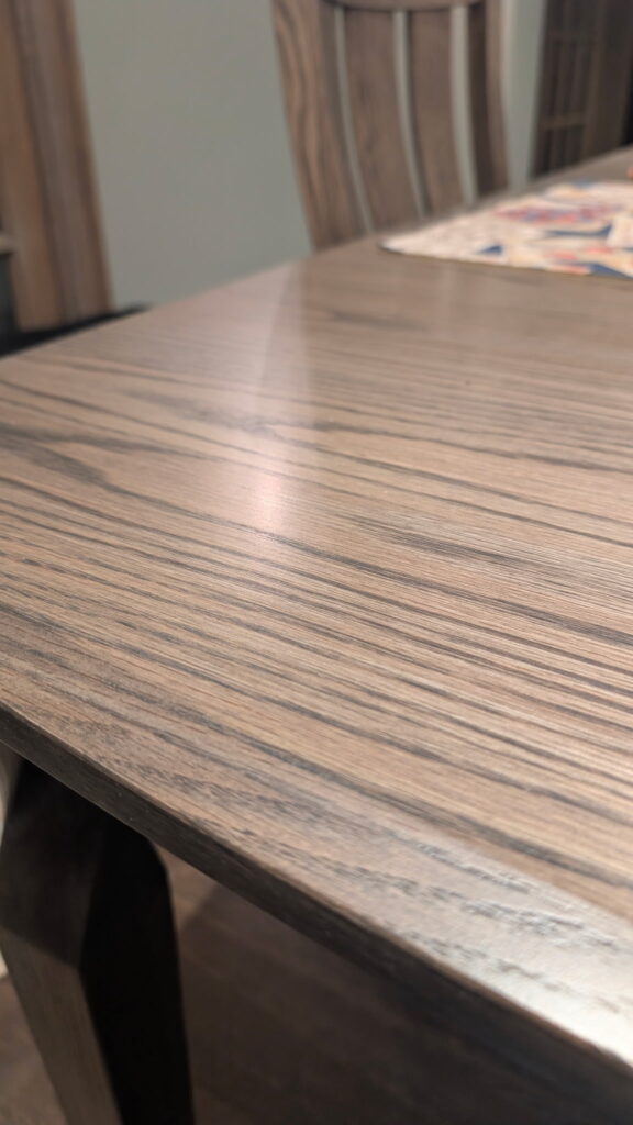 Shown in Oak Wood with Carbon Stain