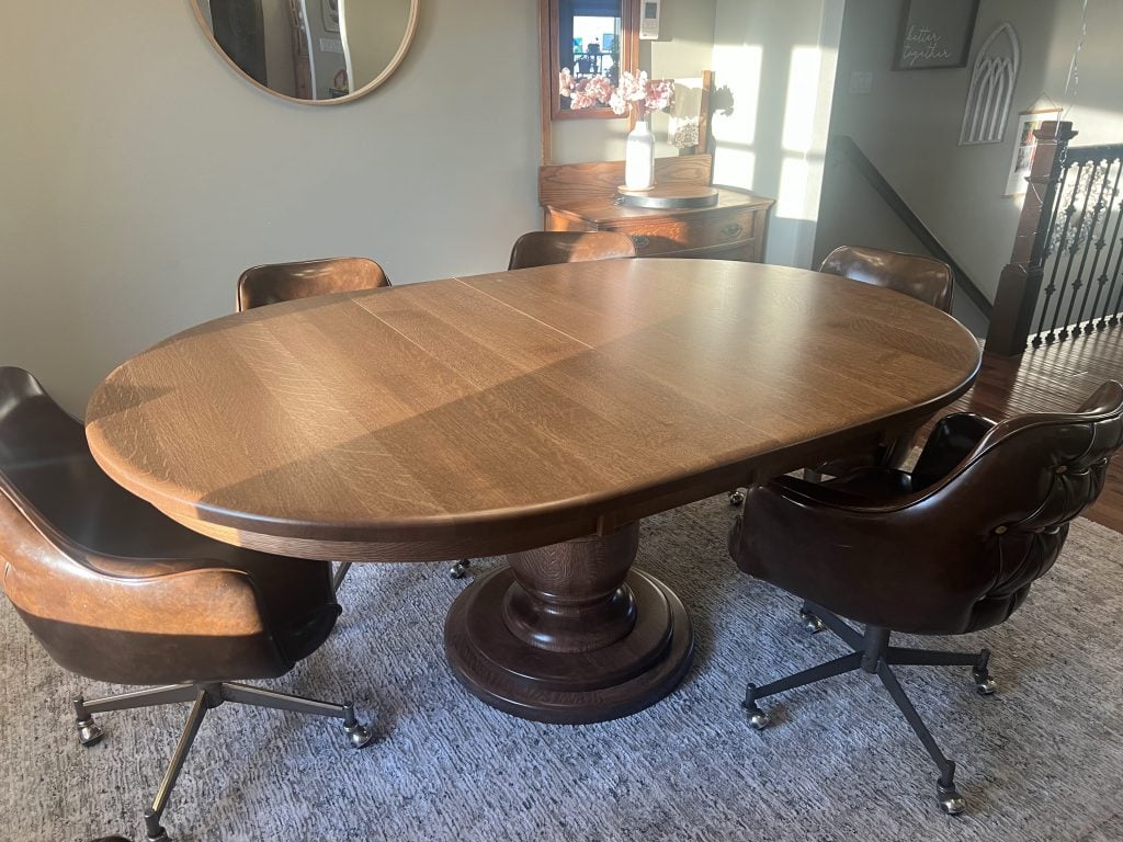Quarter Sawn White Oak in Almond