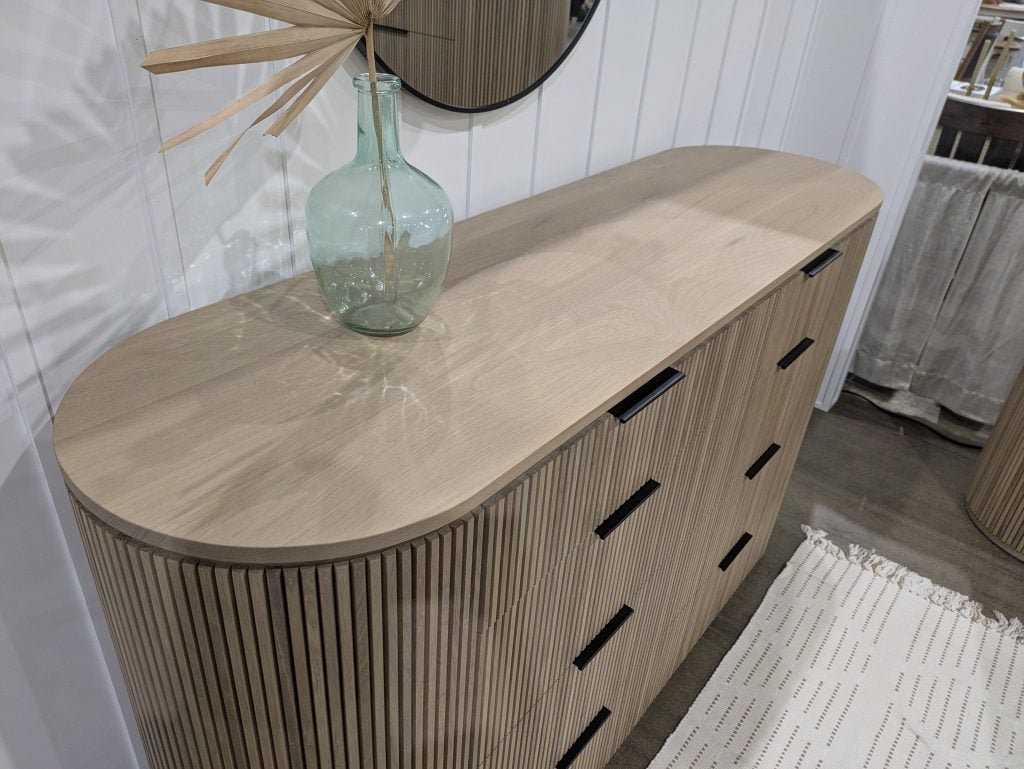 Halley Dresser side angle view