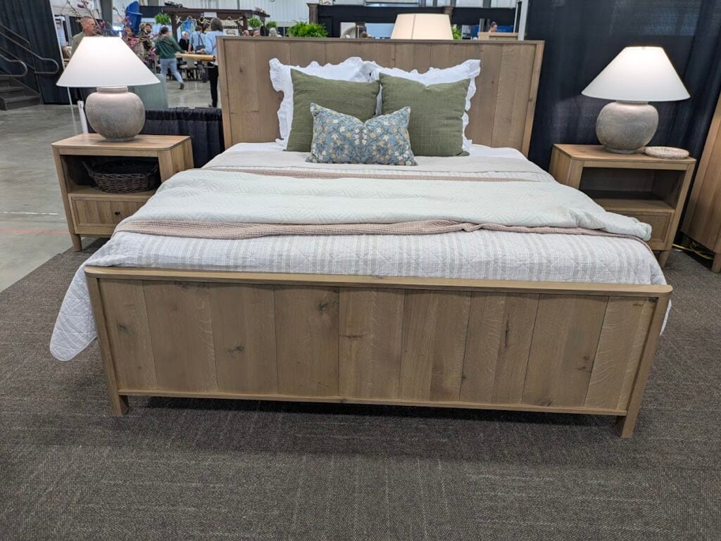 Shown in Rustic Quarter Sawn White Oak
