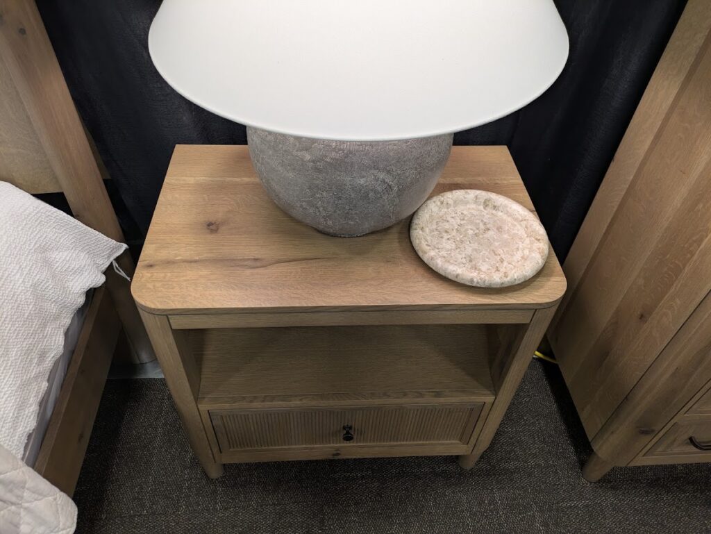 Shown in Rustic Quarter Sawn White Oak