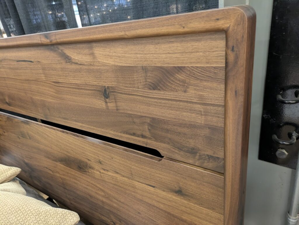 Shown in Rustic Walnut Natural Stain