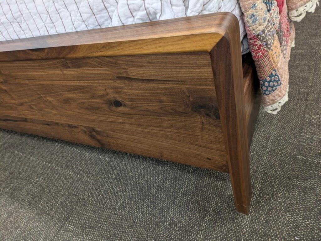 Shown in Rustic Walnut Natural Stain