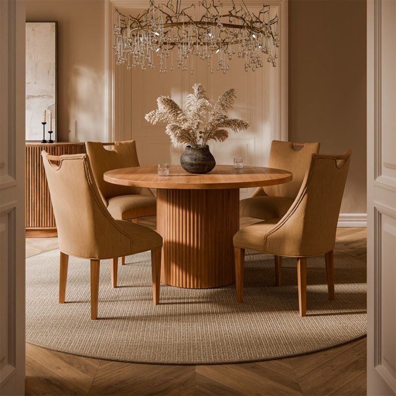 Ruby Single Pedestal Table