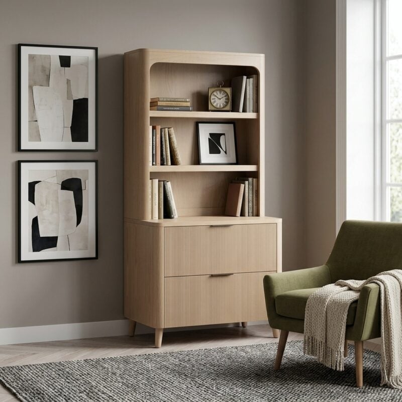 Branton Lateral File Bookshelf