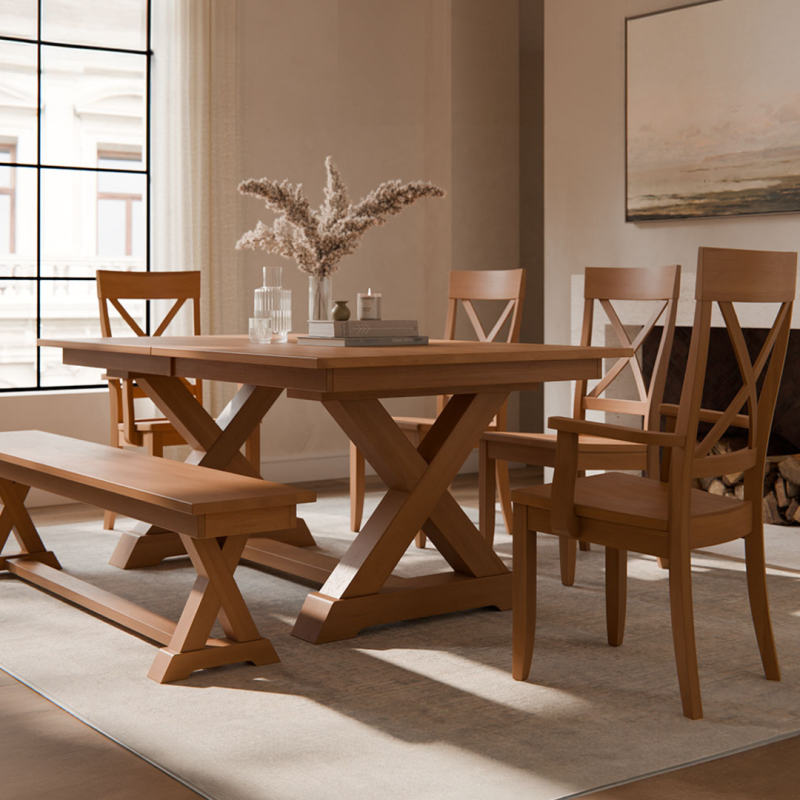 Brianna Trestle Table