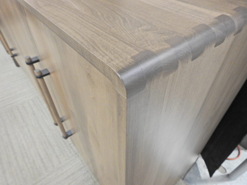 Shown in Rustic Walnut Natural Stain