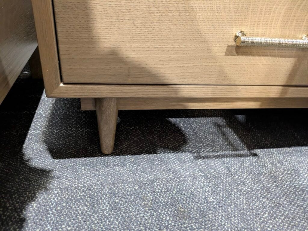 Shown in Quarter Sawn White Oak Sand Stain