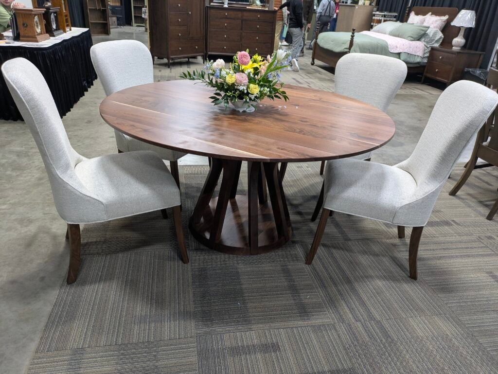 Shown in rustic walnut natural