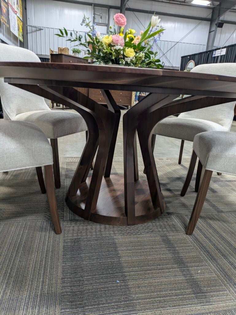 Shown in rustic walnut natural