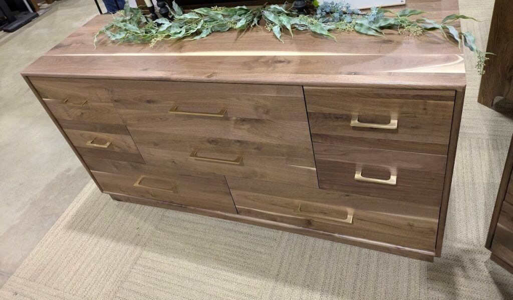 Shown in Natural Walnut