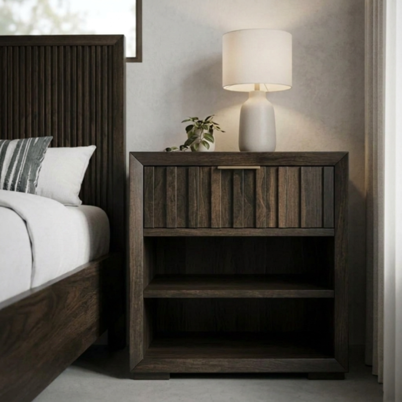 Cosmo 1 Drawer Nightstand