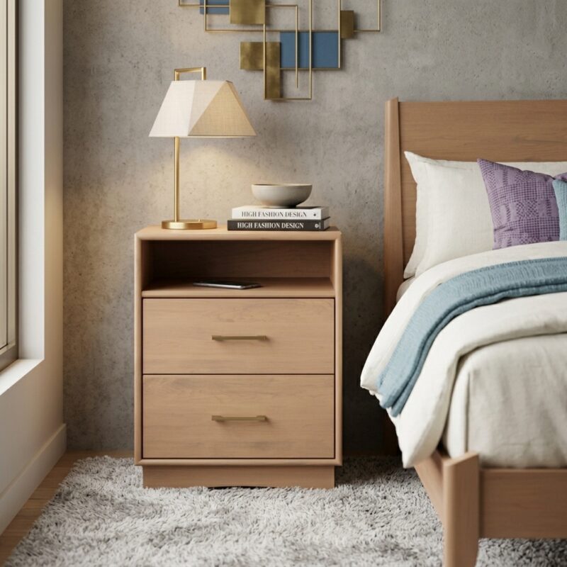 Juliet 2 Drawer Nightstand