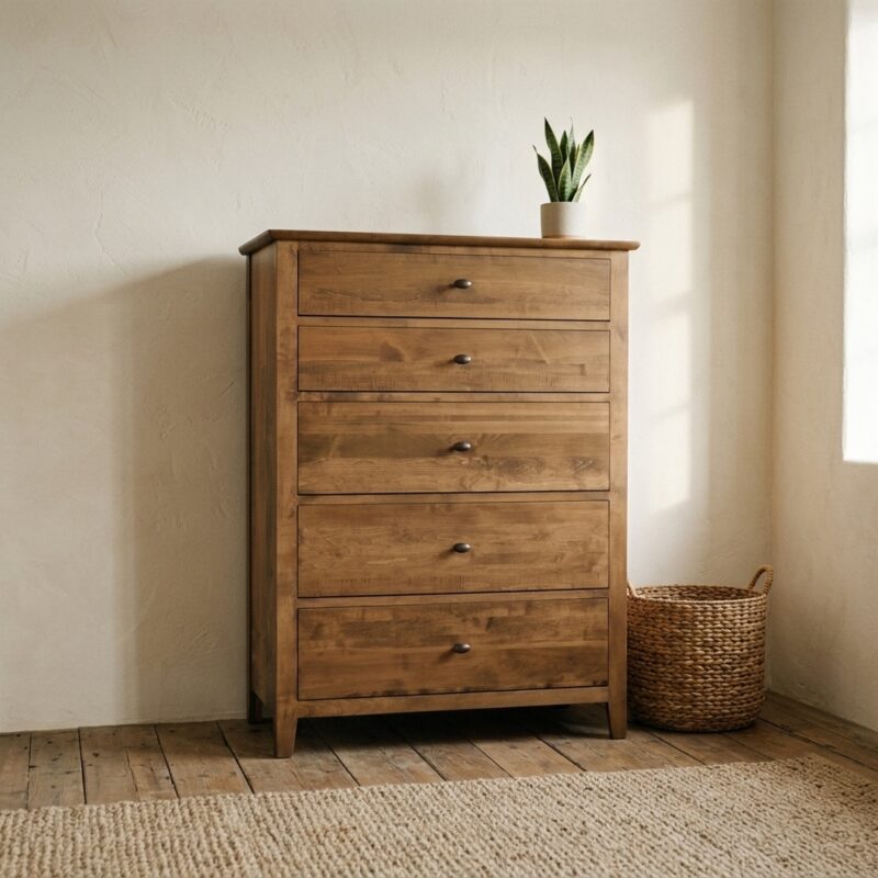 Olive Chest of Drawers