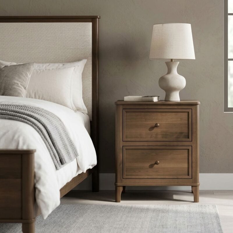 Hannah 2 Drawer Nightstand